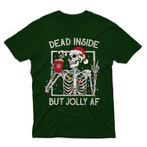 Personalized Christmas T-Shirt With Skeleton Motifs